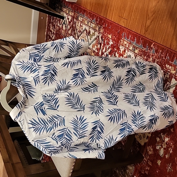 Mens Hawaiian Button Up Short Sleeve - Picture 3 of 5